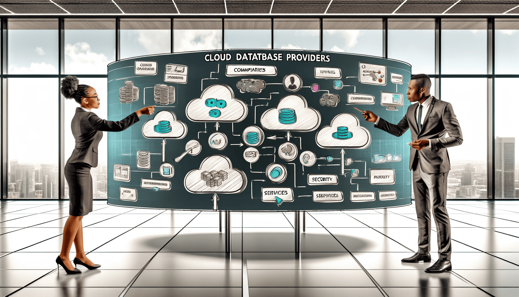 Photo of a cloud database provider evaluation