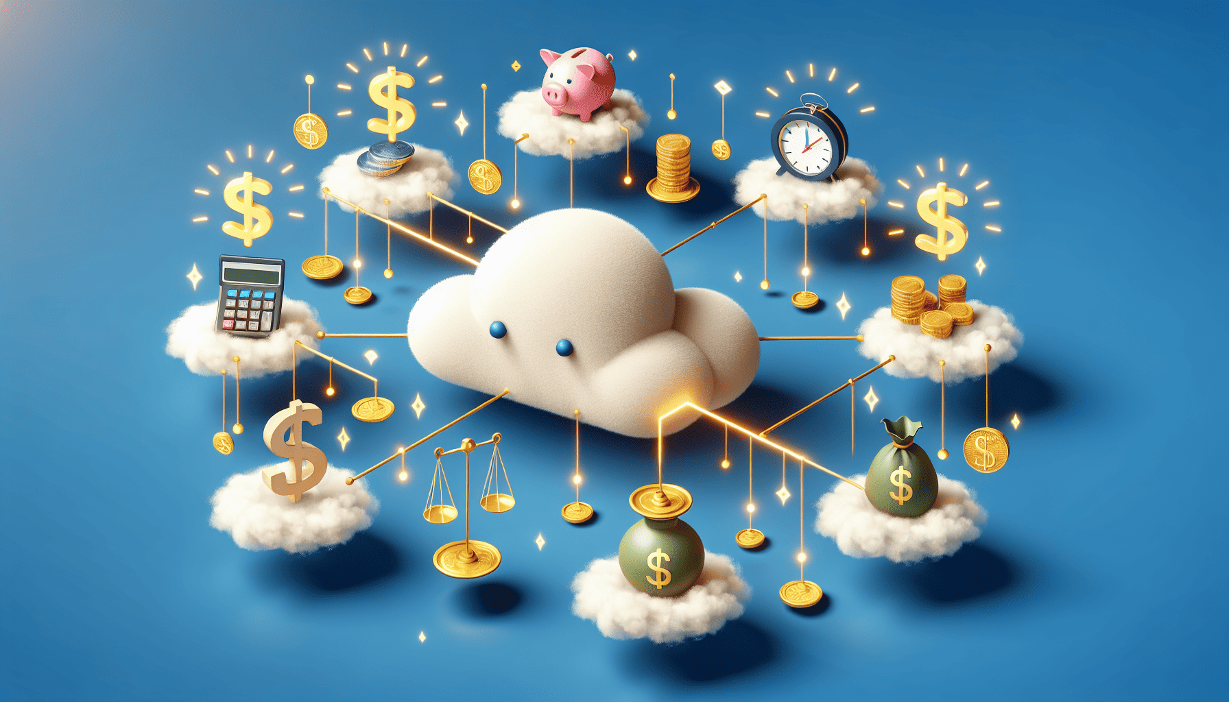 Illustration of cloud financial management