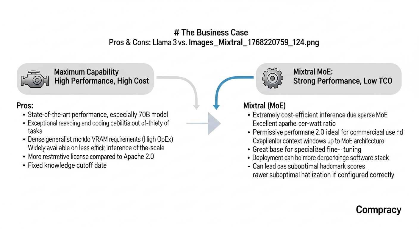 A data flow diagram illustrating inference in a Mixtral MoE model. An input batch of tokens flows to a 'Router'. The router splits the tokens based on which expert is needed. Arrows point to different 'Expert' blocks running on different GPUs (e.g., Expert 1, 3 on GPU0; Expert 2, 5 on GPU1). A callout bubble says 'Challenge: Balancing load across experts and GPUs for max throughput'. - 